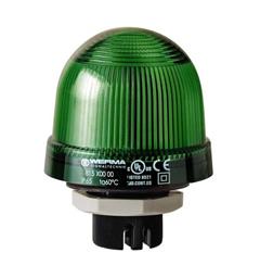 Permanent Beacon 815 iø37 4:GREEN for Bulb B15d IP65 Panel Mount